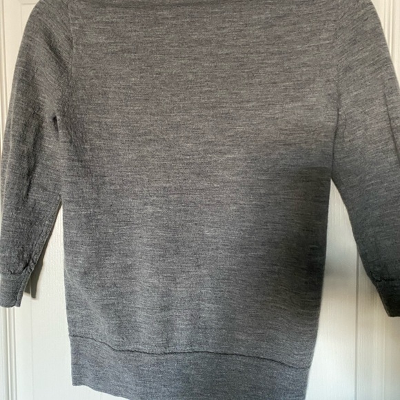 J.Crew Crewneck Grey with Pink Bike Size Small - Picture 4 of 5
